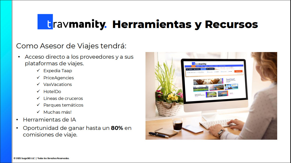 Plataforma de Reservas de TravManity